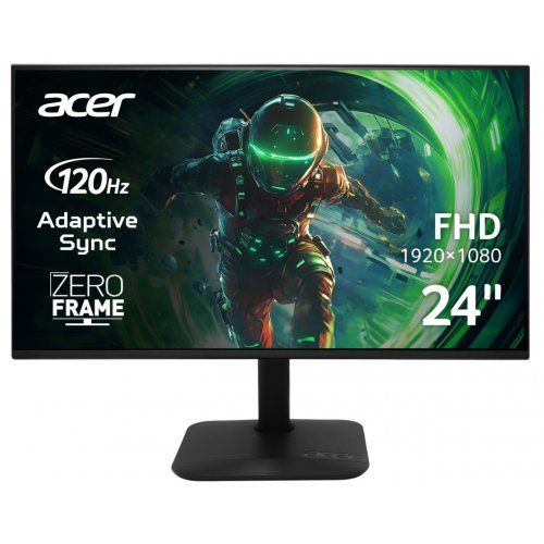 Монітор Acer 23.8" KA242YGbi (UM.QX2EE.G01) Black купити в Україні: Київ, Львів, Хмельницький, Тернопіль | Низька ціна, відгуки, характеристики від TELEMART фото