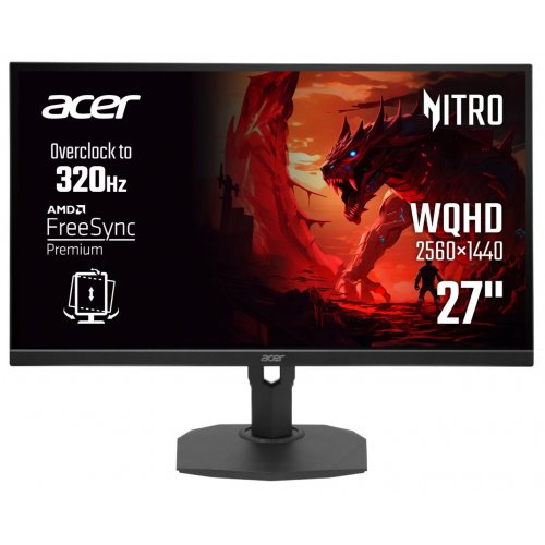Монітор Acer 27" Nitro XF273UF3bmiiprx (UM.HX3EE.329) Black купити в Україні: Київ, Львів, Хмельницький, Тернопіль | Низька ціна, відгуки, характеристики від TELEMART фото 1 Монітор Acer 27" Nitro XF273UF3bmiiprx (UM.HX3EE.329) Black купити в Україні: Київ, Львів, Хмельницький, Тернопіль | Низька ціна, відгуки, характеристики від TELEMART фото