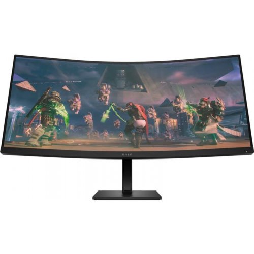 Купить Монитор HP 34" OMEN 34c (780K8AA) Black - цена в Харькове, Киеве, Днепре, Одессе
в интернет-магазине Telemart фото