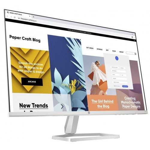 Купити Монітор HP 27" S5 527sw (94F46AA) White - ціна в Києві, Львові, Вінниці, Хмельницькому, Франківську, Україні | інтернет-магазин TELEMART.UA фото