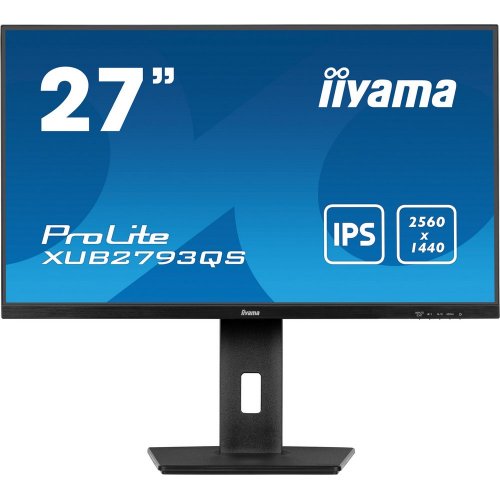 Купити Монітор Iiyama 27" ProLite XUB2793QS-B6 Black - ціна в Києві, Львові, Вінниці, Хмельницькому, Франківську, Україні | інтернет-магазин TELEMART.UA фото
