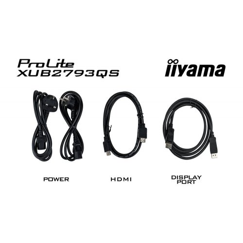 Купити Монітор Iiyama 27" ProLite XUB2793QS-B6 Black - ціна в Києві, Львові, Вінниці, Хмельницькому, Франківську, Україні | інтернет-магазин TELEMART.UA фото