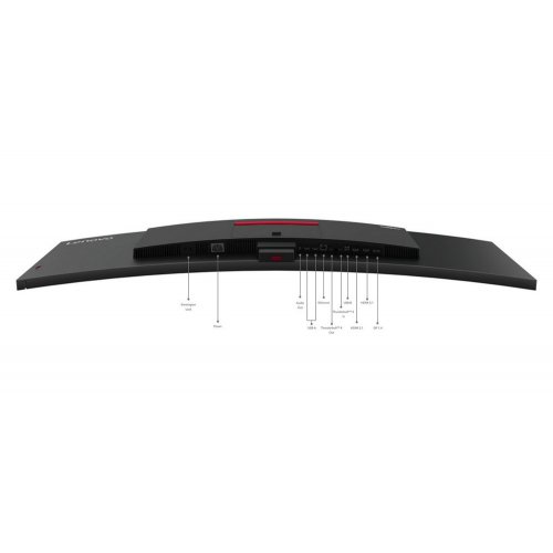 Купити Монітор Lenovo 49" ThinkVision P49w-30 (63DBRAT1UA) Black - ціна в Києві, Львові, Вінниці, Хмельницькому, Франківську, Україні | інтернет-магазин TELEMART.UA фото