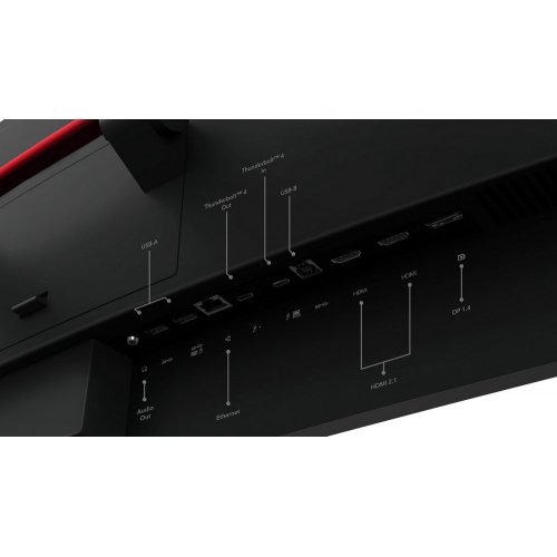 Купити Монітор Lenovo 49" ThinkVision P49w-30 (63DBRAT1UA) Black - ціна в Києві, Львові, Вінниці, Хмельницькому, Франківську, Україні | інтернет-магазин TELEMART.UA фото