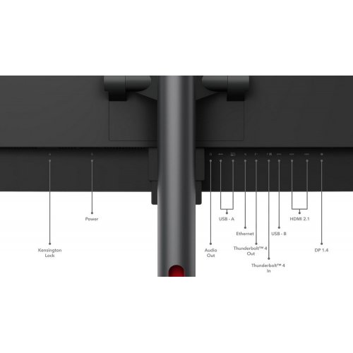 Купити Монітор Lenovo 49" ThinkVision P49w-30 (63DBRAT1UA) Black - ціна в Києві, Львові, Вінниці, Хмельницькому, Франківську, Україні | інтернет-магазин TELEMART.UA фото