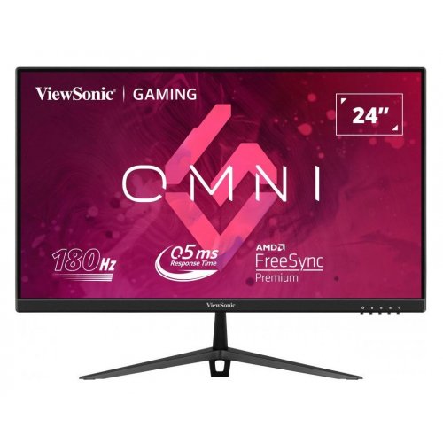 Купити Монітор ViewSonic 23.8" VX2428 Black - ціна в Києві, Львові, Вінниці, Хмельницькому, Франківську, Україні | інтернет-магазин TELEMART.UA фото