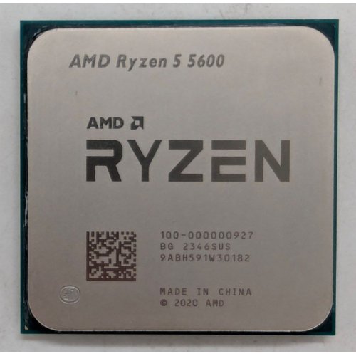 Процесор AMD Ryzen 5 5600 3.5(4.4)GHz 32MB sAM4 Tray (100-000000927) (Відновлено продавцем, 791235) купити з перевіркою сумісності: огляд, характеристики, ціна у Києві, Львові, Вінниці, Хмельницькому, Івано-Франківську, Україні | інтернет-магазин TELEMART.UA фото