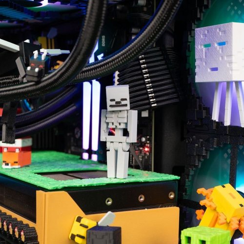 Комп'ютер EVOLVE SpecialPart Minecraft Diamond (EVSP-MDR780X3DN507T-D532S1TBK) Black купити в Україні: Київ, Львів, Хмельницький, Тернопіль | Низька ціна, відгуки, характеристики від TELEMART фото