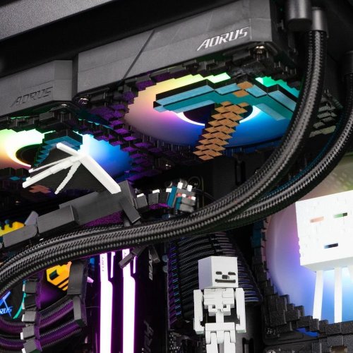 Комп'ютер EVOLVE SpecialPart Minecraft Diamond (EVSP-MDR780X3DN507T-D532S1TBK) Black купити в Україні: Київ, Львів, Хмельницький, Тернопіль | Низька ціна, відгуки, характеристики від TELEMART фото