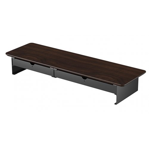 Купить Настольная подставка для монитора OfficePro MR145 Dark Wood/Black - цена в Харькове, Киеве, Днепре, Одессе
в интернет-магазине Telemart фото