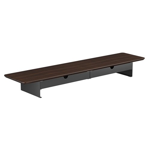 Купить Настольная подставка для монитора OfficePro MR164 Dark Wood/Black - цена в Харькове, Киеве, Днепре, Одессе
в интернет-магазине Telemart фото