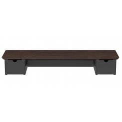Настольная подставка для монитора OfficePro MR161 Dark Wood/Black
