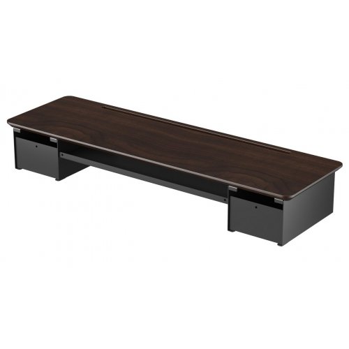 Купить Настольная подставка для монитора OfficePro MR161 Dark Wood/Black - цена в Харькове, Киеве, Днепре, Одессе
в интернет-магазине Telemart фото