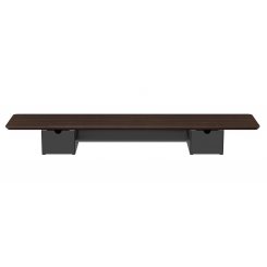Настольная подставка для монитора OfficePro MR177 Dark Wood/Black