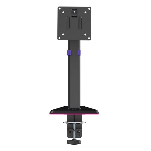 Купити Настільне кріплення для монітора GamePro MAG101 RGB 17-40" Black/Violet - ціна в Києві, Львові, Вінниці, Хмельницькому, Франківську, Україні | інтернет-магазин TELEMART.UA фото