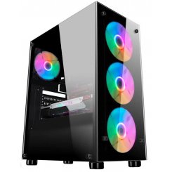 Корпус 1stPlayer V3-A-4G6 без БЖ Black (Відновлено продавцем, 791298)