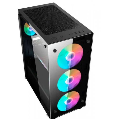 Корпус 1stPlayer V3-A-4G6 без БЖ Black (Відновлено продавцем, 791298) купити з перевіркою сумісності: огляд, характеристики, ціна у Києві, Львові, Вінниці, Хмельницькому, Івано-Франківську, Україні | інтернет-магазин TELEMART.UA фото