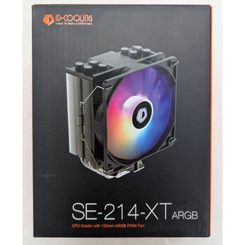 Купить Кулер ID-Cooling SE-214-XT ARGB (SE-214-XT ARGB) (Восстановлено продавцом, 791335) с проверкой совместимости: обзор, характеристики, цена в Киеве, Днепре, Одессе, Харькове, Украине | интернет-магазин TELEMART.UA фото