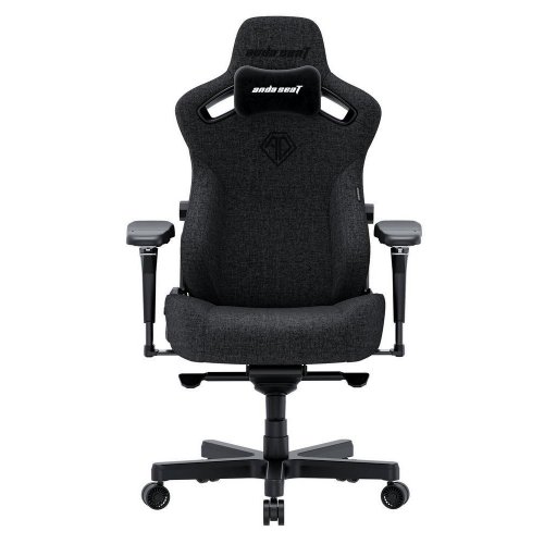 Ігрове крісло Anda Seat Kaiser 3 Pro XL Fabric (AD12YDC-XL-01-GB-PV/F-G01) Dark Gray купити в Україні | Telemart фото