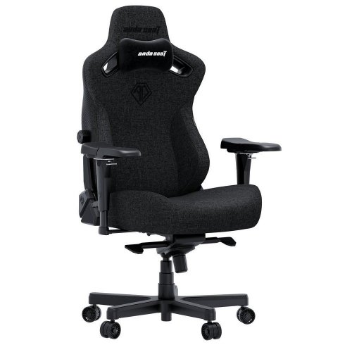 Ігрове крісло Anda Seat Kaiser 3 Pro XL Fabric (AD12YDC-XL-01-GB-PV/F-G01) Dark Gray купити в Україні | Telemart фото