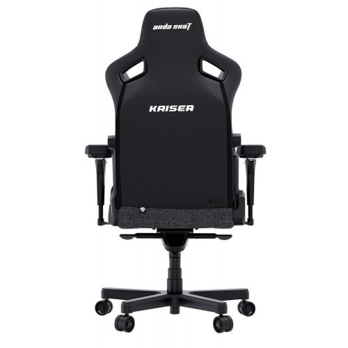 Ігрове крісло Anda Seat Kaiser 3 Pro XL Fabric (AD12YDC-XL-01-GB-PV/F-G01) Dark Gray купити в Україні | Telemart фото