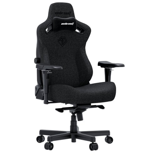 Купити Ігрове крісло Anda Seat Kaiser 3 Pro XL Fabric (AD12YDC-XL-01-GB-PV/F-G01) Dark Gray - ціна в Києві, Львові, Вінниці, Хмельницькому, Франківську, Україні | інтернет-магазин TELEMART.UA фото