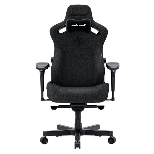 Купити Ігрове крісло Anda Seat Kaiser 3 Pro XL Fabric (AD12YDC-XL-01-GB-PV/F-G01) Dark Gray - ціна в Києві, Львові, Вінниці, Хмельницькому, Франківську, Україні | інтернет-магазин TELEMART.UA фото