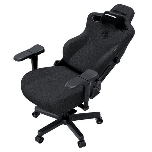 Купити Ігрове крісло Anda Seat Kaiser 3 Pro XL Fabric (AD12YDC-XL-01-GB-PV/F-G01) Dark Gray - ціна в Києві, Львові, Вінниці, Хмельницькому, Франківську, Україні | інтернет-магазин TELEMART.UA фото