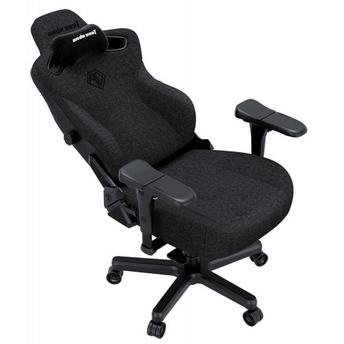 Купити Ігрове крісло Anda Seat Kaiser 3 Pro XL Fabric (AD12YDC-XL-01-GB-PV/F-G01) Dark Gray - ціна в Києві, Львові, Вінниці, Хмельницькому, Франківську, Україні | інтернет-магазин TELEMART.UA фото