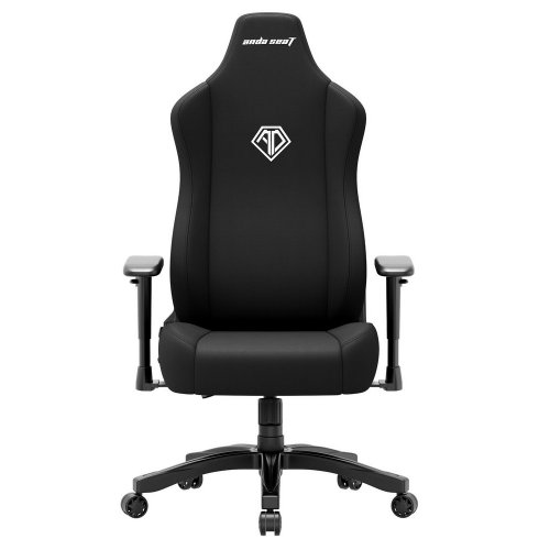 Купить Игровое кресло Anda Seat Novis L Fabric (AD23-L-01-B-F) Black - цена в Харькове, Киеве, Днепре, Одессе
в интернет-магазине Telemart фото