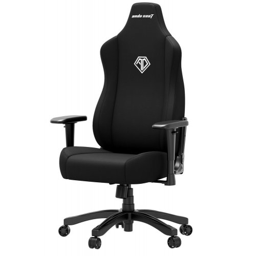 Купить Игровое кресло Anda Seat Novis L Fabric (AD23-L-01-B-F) Black - цена в Харькове, Киеве, Днепре, Одессе
в интернет-магазине Telemart фото