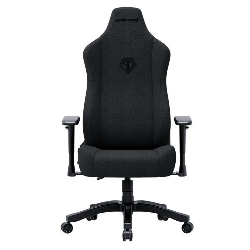 Игровое кресло Anda Seat Novis L Fabric (AD23-L-01-GB-F) Dark Gray купить в Украине: Киев, Днепр, Харьков, Одесса  | Низкая цена, отзывы, характеристики от TELEMART фото