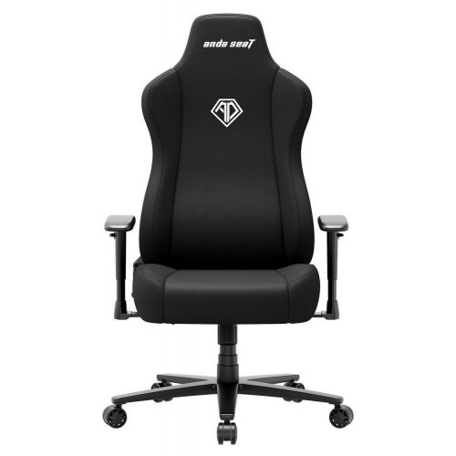 Игровое кресло Anda Seat Novis XL Fabric (AD23-XL-01-B-F) Black купить в Украине: Киев, Днепр, Харьков, Одесса  | Низкая цена, отзывы, характеристики от TELEMART фото