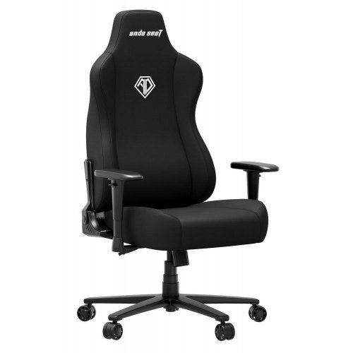 Игровое кресло Anda Seat Novis XL Fabric (AD23-XL-01-B-F) Black купить в Украине: Киев, Днепр, Харьков, Одесса  | Низкая цена, отзывы, характеристики от TELEMART фото