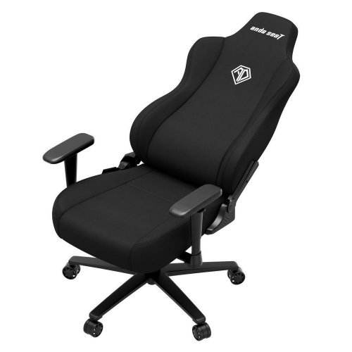 Игровое кресло Anda Seat Novis XL Fabric (AD23-XL-01-B-F) Black купить в Украине: Киев, Днепр, Харьков, Одесса  | Низкая цена, отзывы, характеристики от TELEMART фото