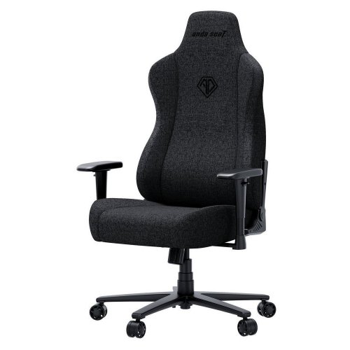 Игровое кресло Anda Seat Novis XL Fabric (AD23-XL-01-GB-F) Dark Gray купить в Украине: Киев, Днепр, Харьков, Одесса  | Низкая цена, отзывы, характеристики от TELEMART фото