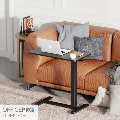 Приставний стіл з регулюванням висоти OfficePro ODM270 Black купити в Україні: Київ, Львів, Хмельницький, Тернопіль, Івано-Франківськ | Низька ціна, відгуки, характеристики від TELEMART фото