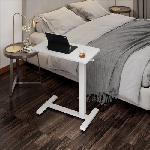 Приставной стол с регулировкой высоты OfficePro ODM270 White купить в Украине: Киев, Днепр, Харьков, Одесса  | Низкая цена, отзывы, характеристики от TELEMART фото