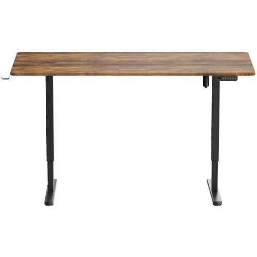 Стол с электрорегулировкой высоты OfficePro ODE1670 Dark Wood/Black купить в Украине: Киев, Днепр, Харьков, Одесса  | Низкая цена, отзывы, характеристики от TELEMART фото