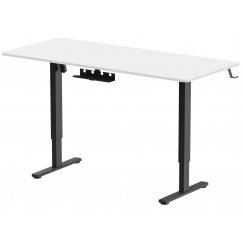 Стіл з електро регулюванням висоти OfficePro ODE1670 Dark Wood/Black