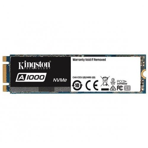 Ssd-диск Kingston A1000 TLC 240GB M.2 (2280 PCI-E) (SA1000M8/240G) (Відновлено продавцем, 791562) купити з перевіркою сумісності: огляд, характеристики, ціна у Києві, Львові, Вінниці, Хмельницькому, Івано-Франківську, Україні | інтернет-магазин TELEMART.UA фото