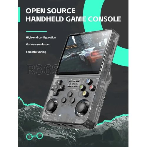 Купить Портативная ретро-игровая консоль Data Frog R36s 64GB Purple - цена в Харькове, Киеве, Днепре, Одессе
в интернет-магазине Telemart фото