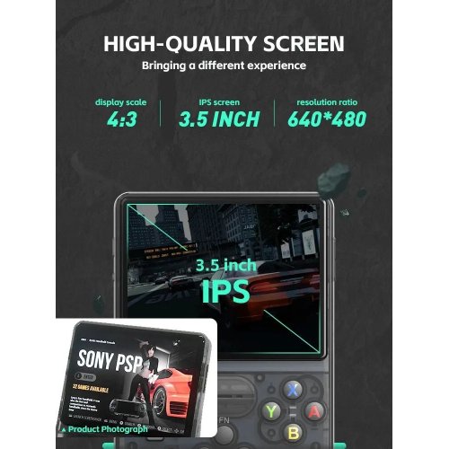 Купить Портативная ретро-игровая консоль Data Frog R36s 64GB Purple - цена в Харькове, Киеве, Днепре, Одессе
в интернет-магазине Telemart фото