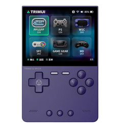 Портативная ретро-игровая консоль Data Frog Trimui Brick 64GB Purple