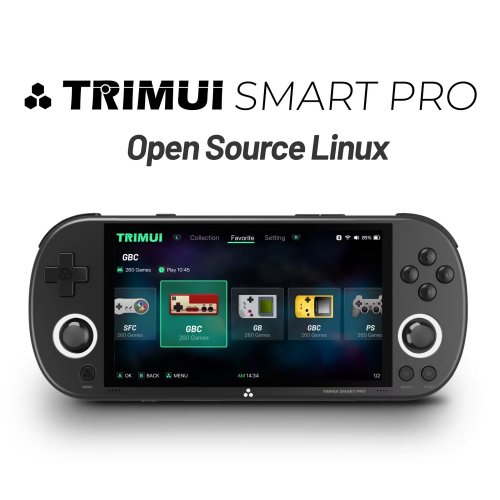 Купить Портативная ретро-игровая консоль Data Frog Trimui Smart Pro 64GB White - цена в Харькове, Киеве, Днепре, Одессе
в интернет-магазине Telemart фото