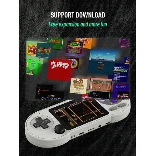 Купить Портативная ретро-игровая консоль Data Frog SF2000 16GB White - цена в Харькове, Киеве, Днепре, Одессе
в интернет-магазине Telemart фото
