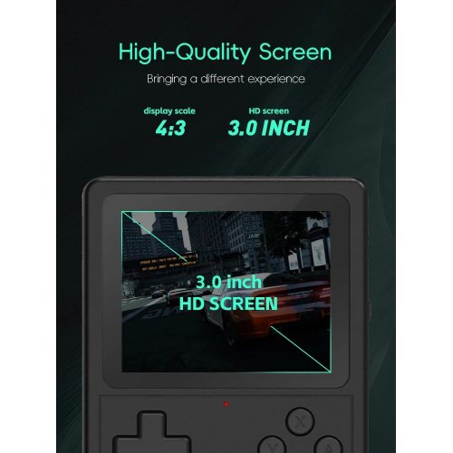 Купить Портативная ретро-игровая консоль Data Frog GB300 8GB Red - цена в Харькове, Киеве, Днепре, Одессе
в интернет-магазине Telemart фото