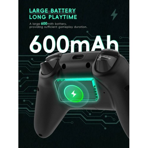 Купить Игровой контроллер Data Frog S13 Wireless Black - цена в Харькове, Киеве, Днепре, Одессе
в интернет-магазине Telemart фото