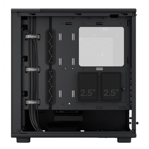 Корпус Fractal Design Epoch Tempered Glass без БЖ (FD-C-EPO1A-02) Black купити з перевіркою сумісності: огляд, характеристики, ціна у Києві, Львові, Вінниці, Хмельницькому, Івано-Франківську, Україні | інтернет-магазин TELEMART.UA фото