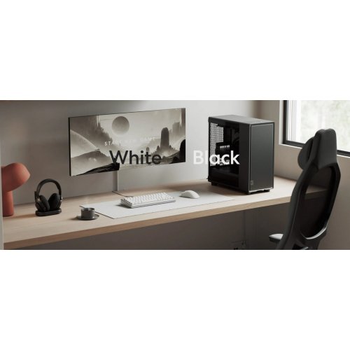 Корпус Fractal Design Epoch Tempered Glass без БЖ (FD-C-EPO1A-02) Black купити з перевіркою сумісності: огляд, характеристики, ціна у Києві, Львові, Вінниці, Хмельницькому, Івано-Франківську, Україні | інтернет-магазин TELEMART.UA фото